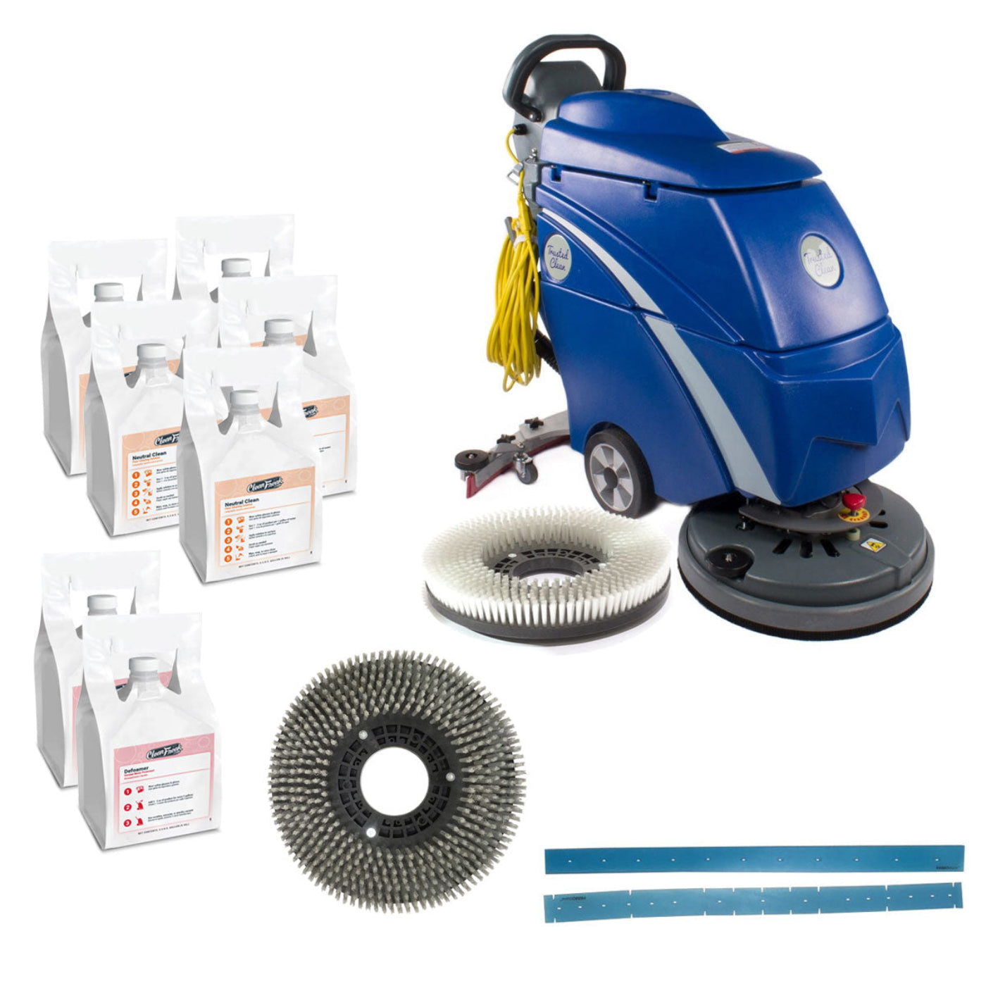 Trusted Clean 'Dura 18HD' Rubberized Floor Cleaning Package - ASP-PACKAGE9
