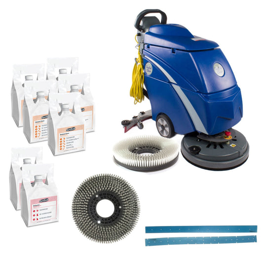 Trusted Clean 'Dura 18HD' Rubberized Floor Cleaning Package - ASP-PACKAGE9