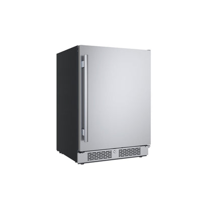Avallon 24 Inch Wide 5.66 Cu. Ft. Built-In Compact Refrigerator with Right Hinge - AFR242SSRH - AFR242SSRH