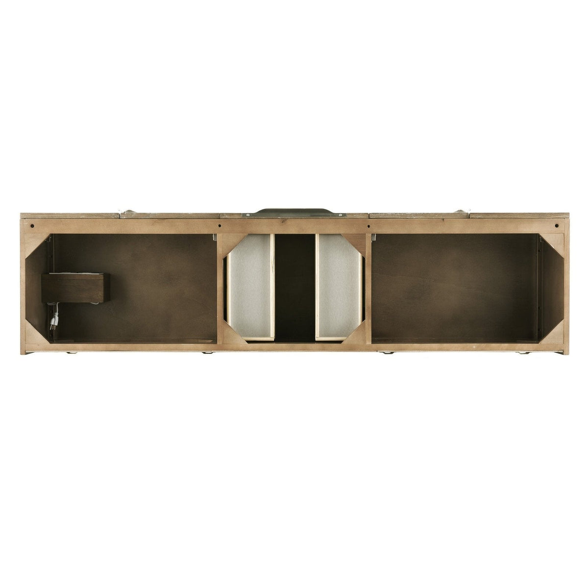 James Martin Vanities Mercer Island 72" Double Vanity - 389-V72D-AGR-G-DGG