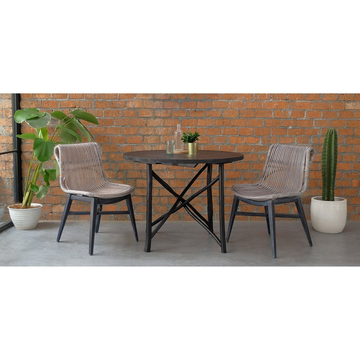 New Pacific Direct Iria Rattan Chair, (Set of 2) -  7100002