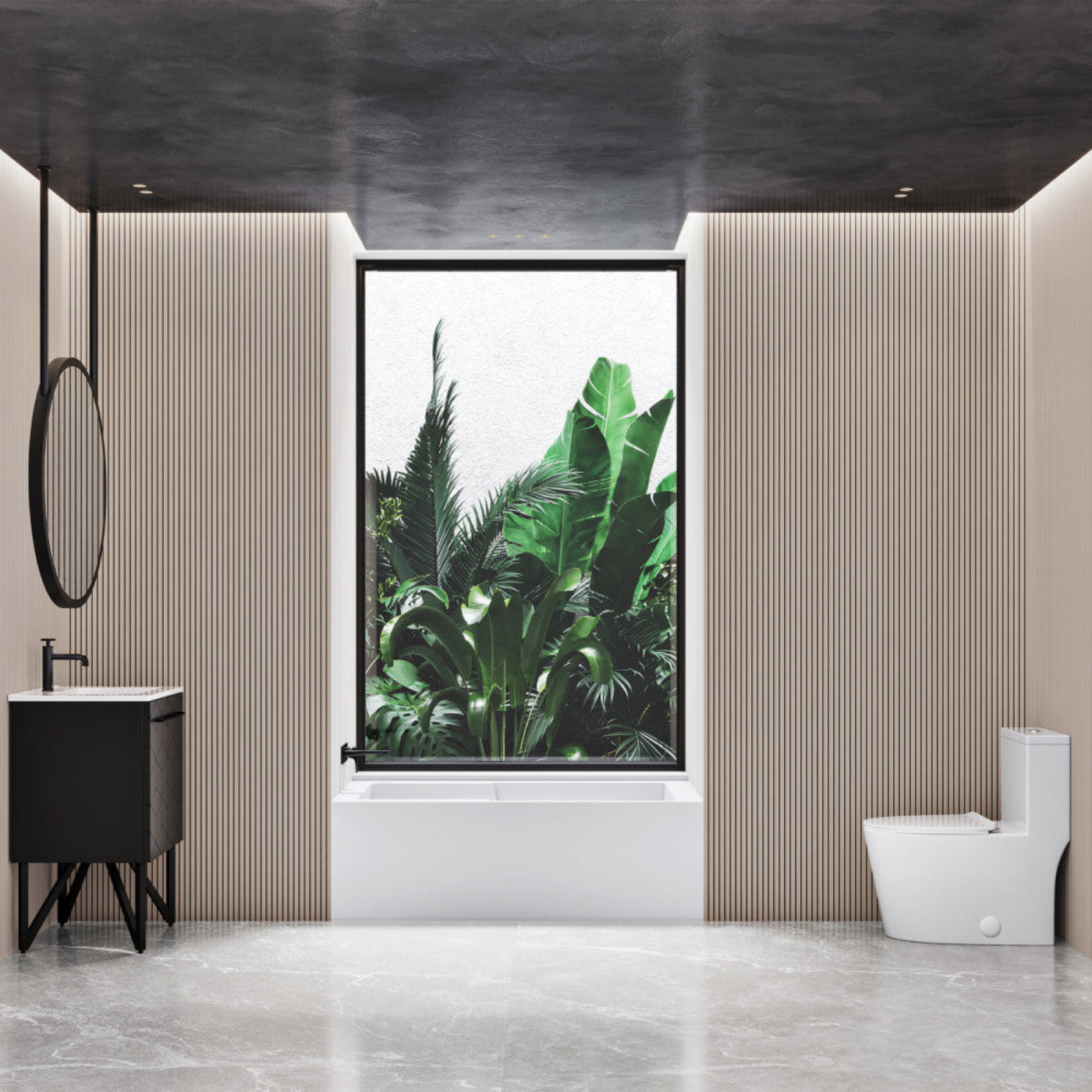 Swiss Madison Dreux High Efficiency One-Piece Elongated Toilet with 0.8 GPF Water Saving Patented Technology - SM-1T180