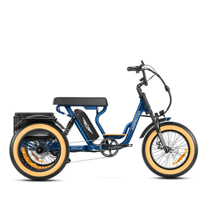 Addmotor 750W Soletri M-366X Full Suspension Max Comfort Electric Trike