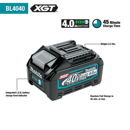 Makita GBP01M1 40V Max XGT Brushless Cordless Deep Cut Portable Band Saw Combo Kit (4.0Ah)