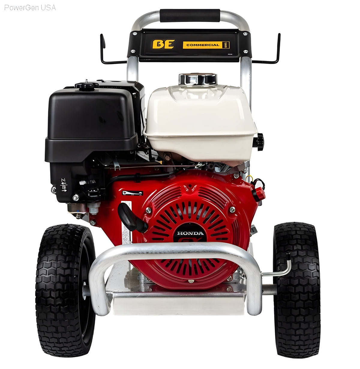 BE Power Equipment 4000 PSI 4.0 GPM Gas Pressure Washer with Honda GX390 Engine and CAT Triplex Pump - PowerGen USA - PE-4013HWPACAT
