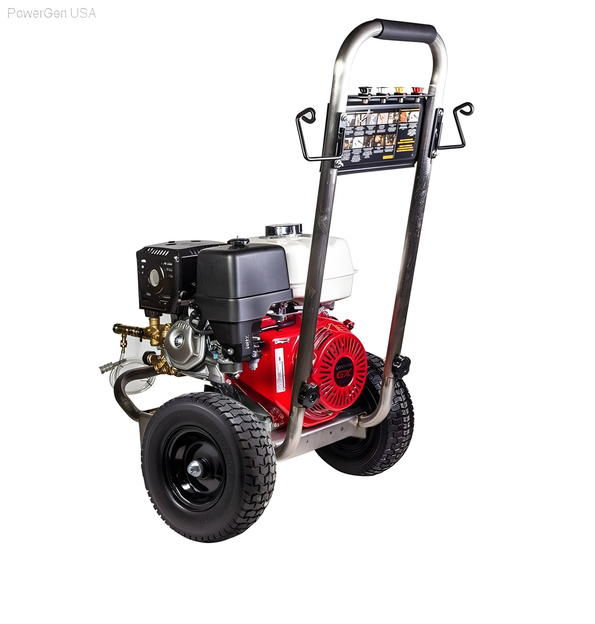 Be Power Equipment 4000 PSI 4.0 GPM Gas Pressure Washer with Honda GX390 Engine and Comet Triplex Pump - PowerGen USA - PE-4013HWPSCOMZ