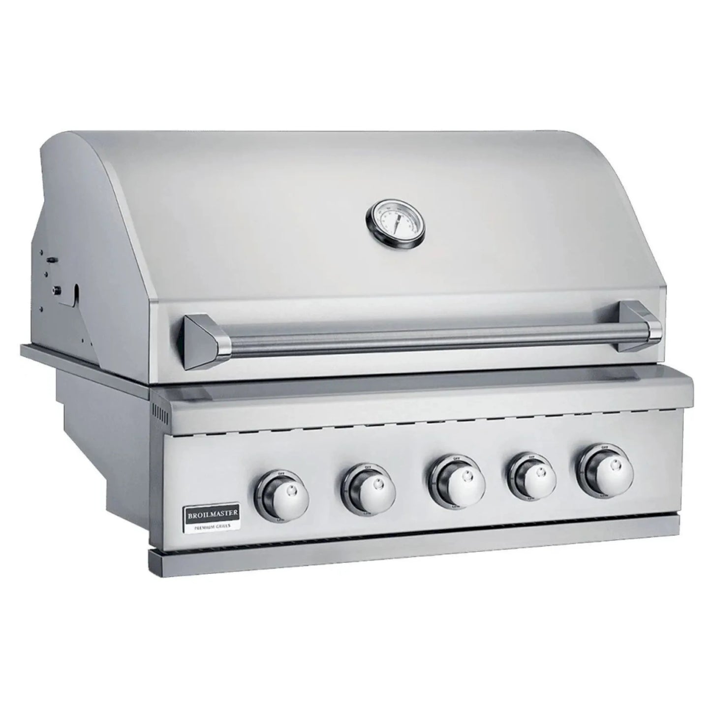 Broilmaster B-Series 32-Inch 4-Burner Premium Propane Gas Grill and Grill Cart in Stainless Steel - AP2-BSB324NLP