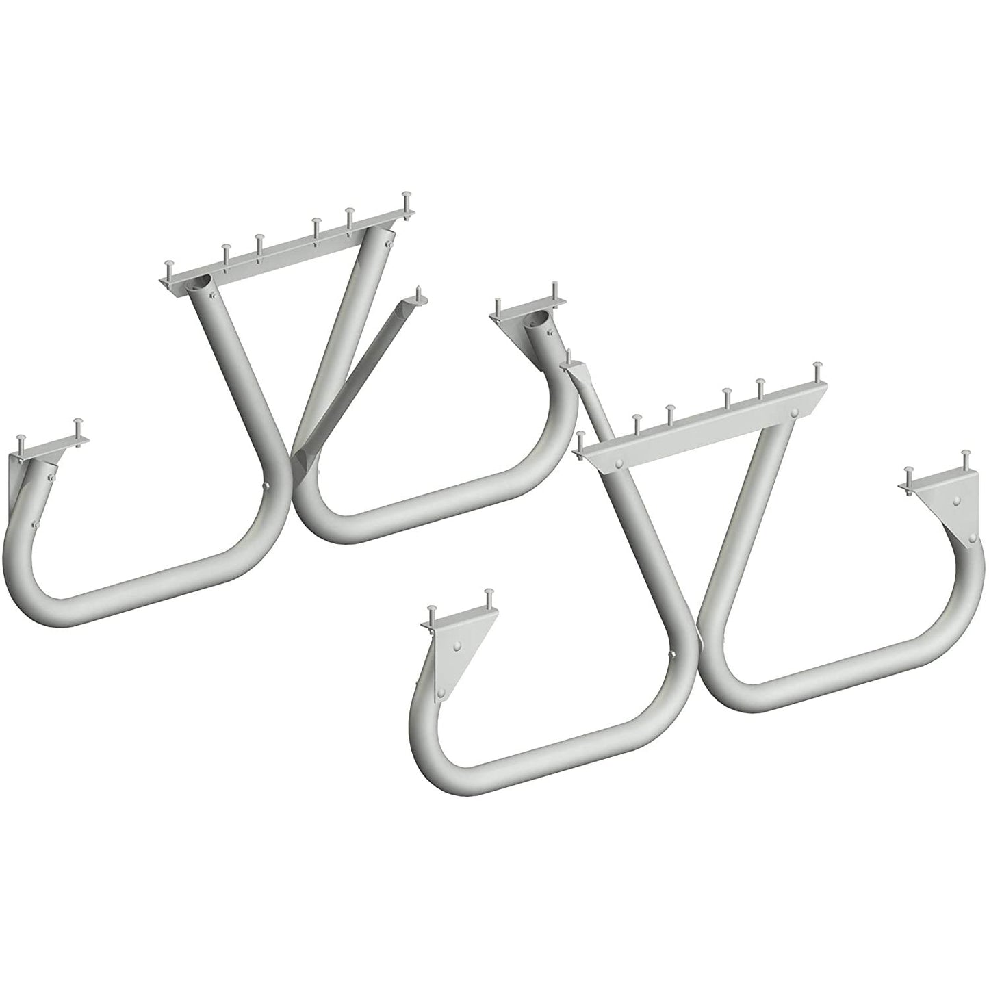 Pilot Rock 3 Pack 6'/8' Outdoor Steel Non Tip Picnic Table Leg Kits (Frame Only) - 415898