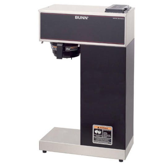 Bunn 33200.0010 VPR-APS Pourover Airpot Coffee Brewer - Stainless & Black Finish - BU332000010