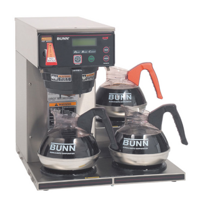 Bunn AXIOM-DV-3 200 oz. Capacity Dual Voltage Coffee Brewer - BU387000009