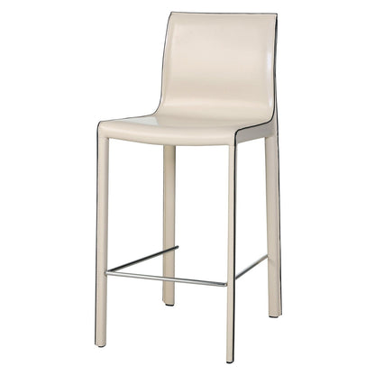 New Pacific Direct Gervin Recycled Leather Counter Stool, (Set of 2) -  448526R-98