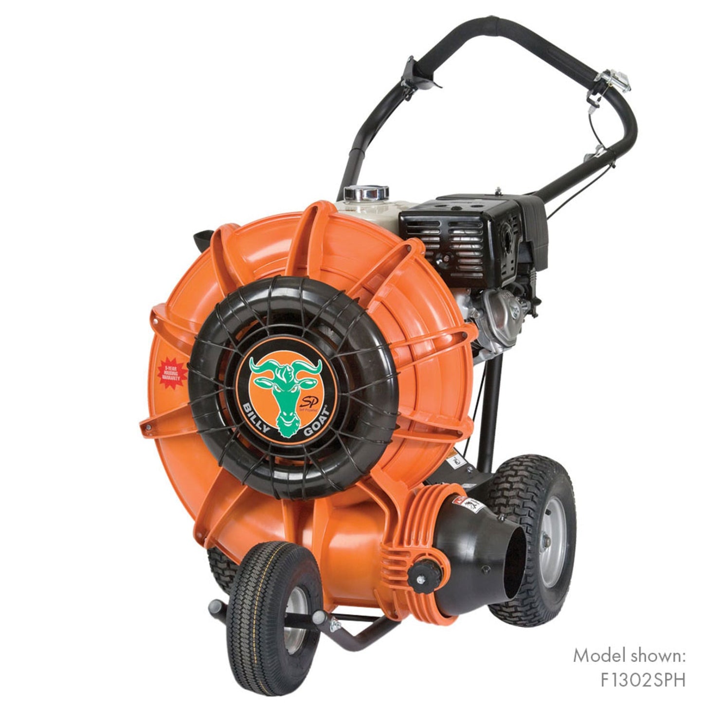 Billy Goat F1302H Force Wheeled Blower Walk Behind Honda 393cc Engine - BIQW-F1302H