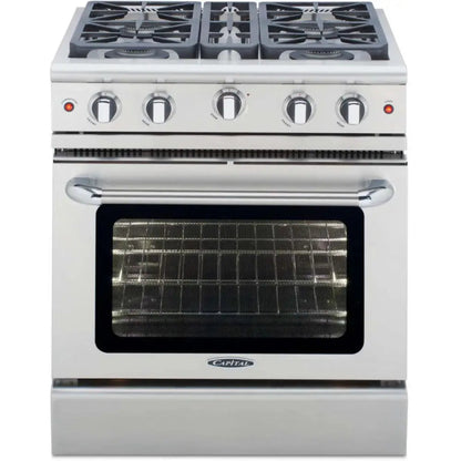 Capital 30" Precision Gas Range, 4 Sealed Burners - MCR304N