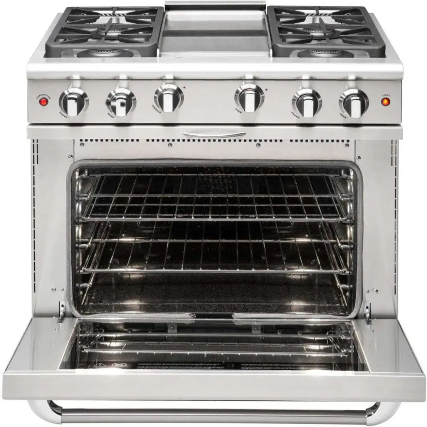 Capital 36" Precision Gas Range, 6 Sealed Burners - MCR366N