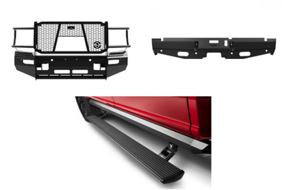 2024 Dodge Ram 2500 Complete Protection Kit - Ranch Hand +AMP Research Steps - complete-protection-kit-11