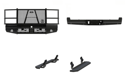 2023 Ford F250 Superduty Complete Protection Kit - Ranch Hand + Aries Steps - complete-protection-kit-5