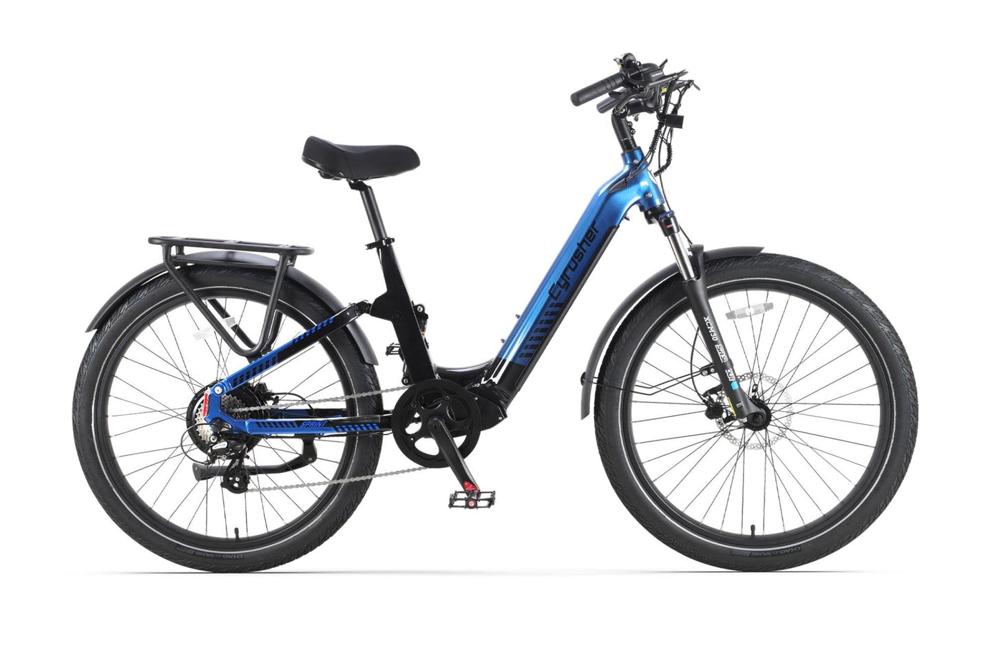 Cyrusher Sprint Step-Through City E-Bike - US-Sprint-Green