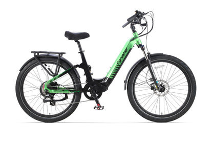 Cyrusher Sprint Step-Through City E-Bike - US-Sprint-Green