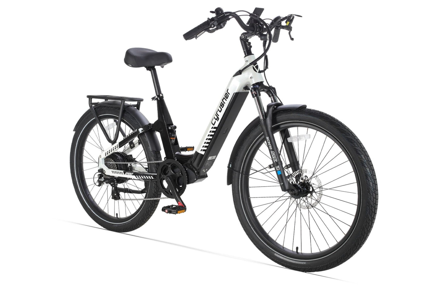 Cyrusher Sprint Step-Through City E-Bike - US-Sprint-Green