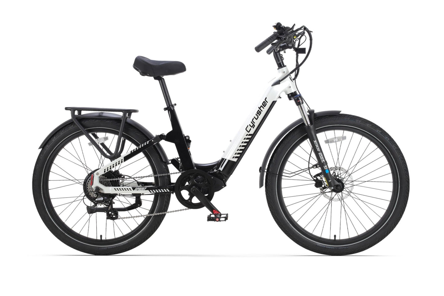 Cyrusher Sprint Step-Through City E-Bike - US-Sprint-Green