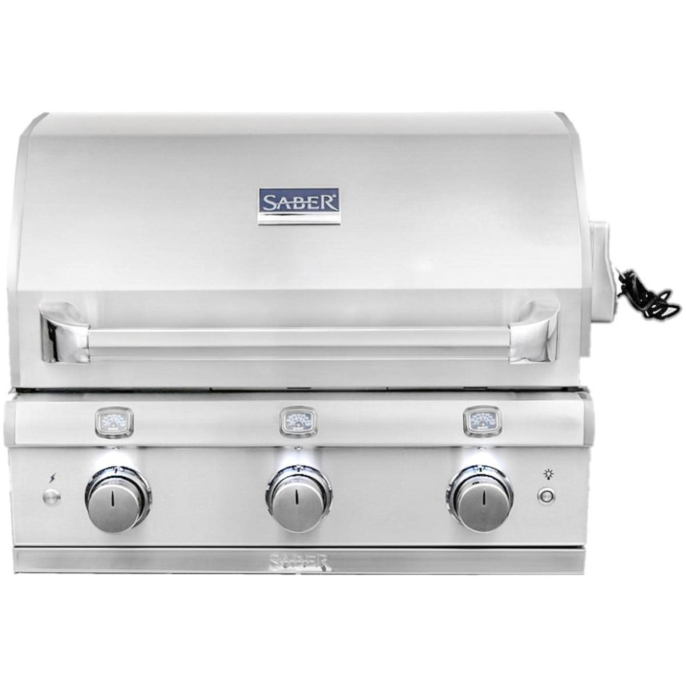 Saber Grills: Elite 3-Burner Built-In Grill (NG) - R50SB1517