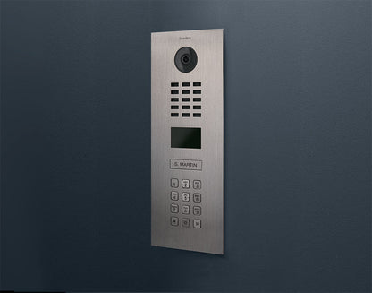 DoorBird D2101KV IP Video Intercom, 1 Call Button in Sun Yellow, RAL 1037