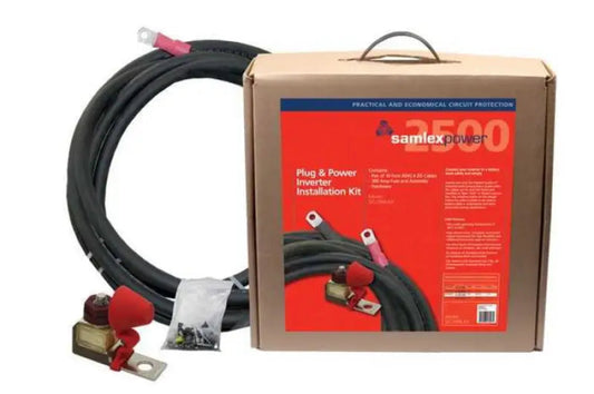 Samlex Solar Power Inverter Installation Kit Use To - S6ADC3500KIT