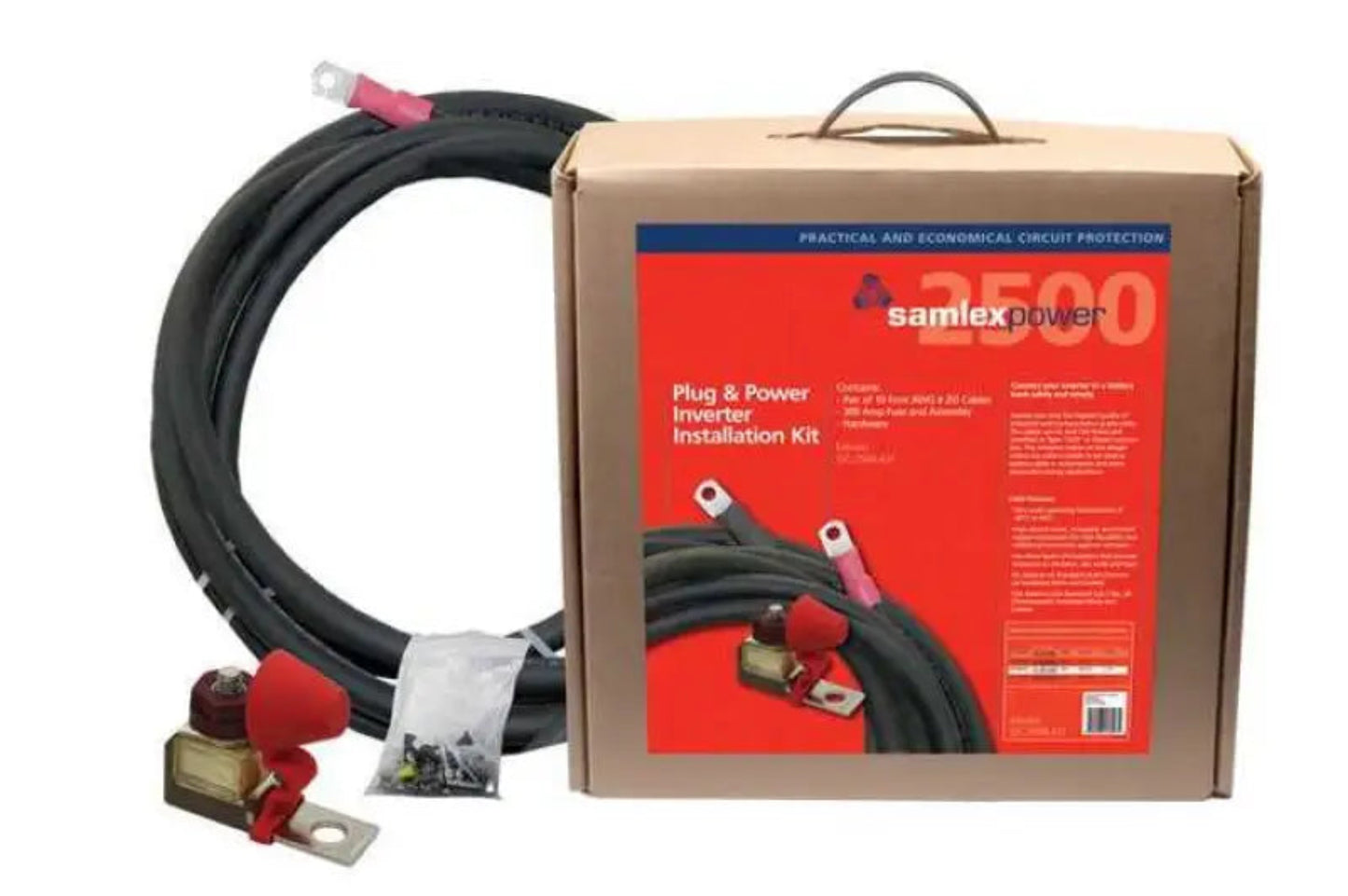 Samlex Solar Power Inverter Installation Kit Use To - S6ADC3500KIT