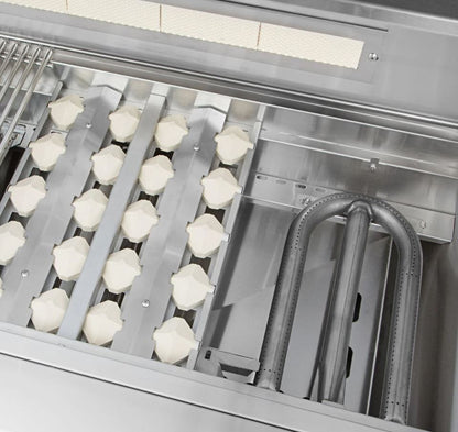 Delta Heat 38 Inch Black Natural Gas Grill W/ Rotisserie and Sear Zone