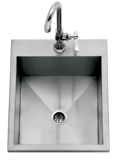 Delta Heat 15 Inch Drop-In Sink - DHOS15