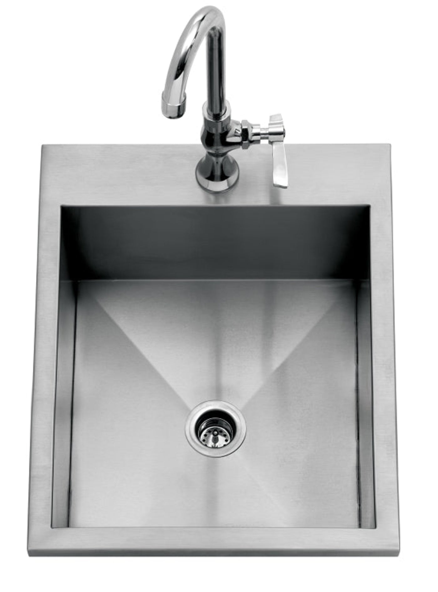 Delta Heat 15 Inch Drop-In Sink - DHOS15