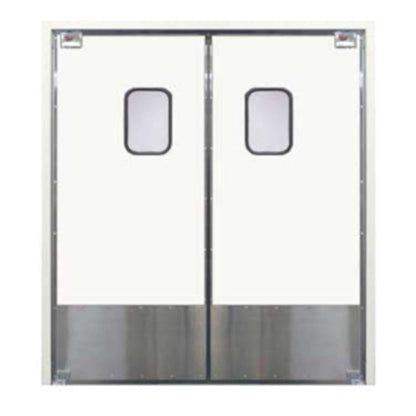 Curtron SPD-30-L-DBL-5496 54" x 96" Servie-Pro Series 30 Double Swing Door - CUSPD30LDBL5496