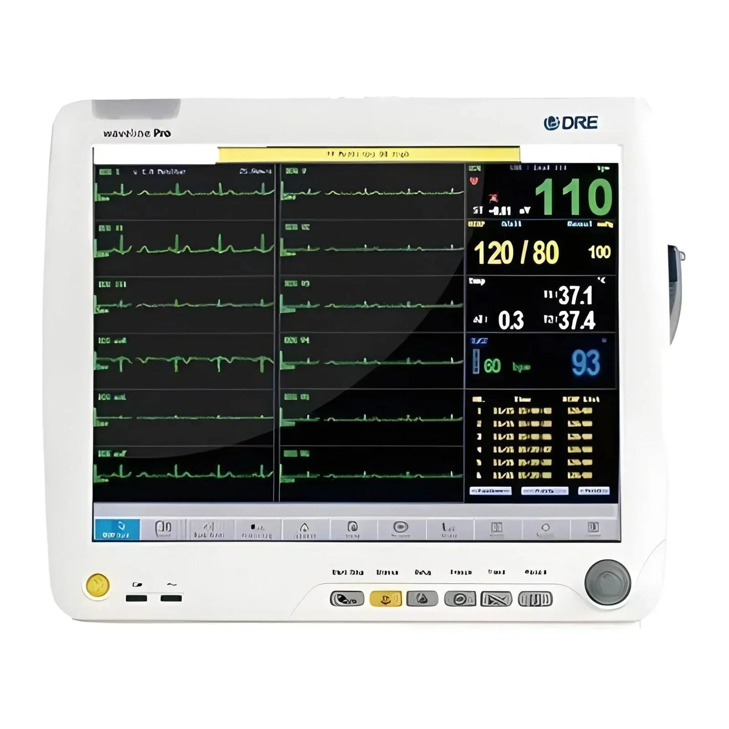 DRE Waveline Pro Multi-function Veterinary Monitor - DR-2012