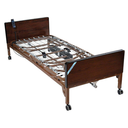 Drive Medical Delta Ultra Light Semi Electric Hospital Bed FSA/HSA Eligible - DM-15030BVPKG2