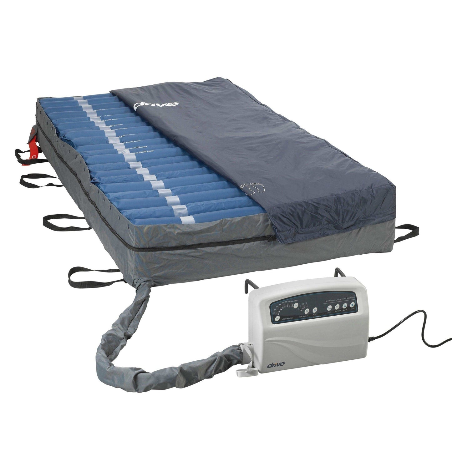 Drive Medical Med Aire Plus Bariatric Heavy Duty Low AirLoss Mattress - DM-14048