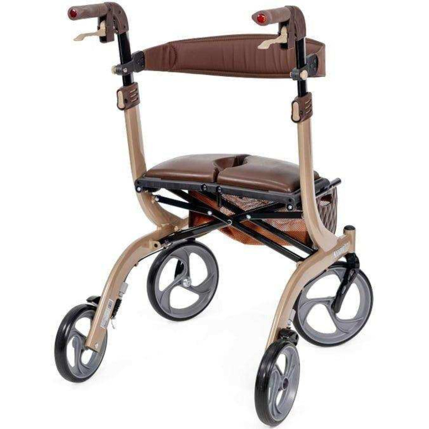 Drive Medical Nitro DLX Euro Style Rollator Rolling Walker - DM-RTL10266CHHS