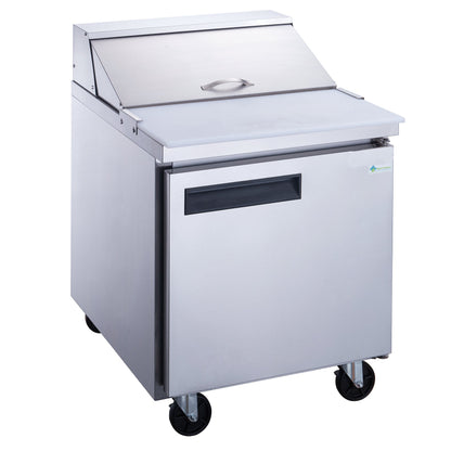 Chef AAA - TSP29 Commercial 29" 8 Pan Salad Sandwich Food Prep Table Refrigerator 6.5cu.ft. NSF - TSP29