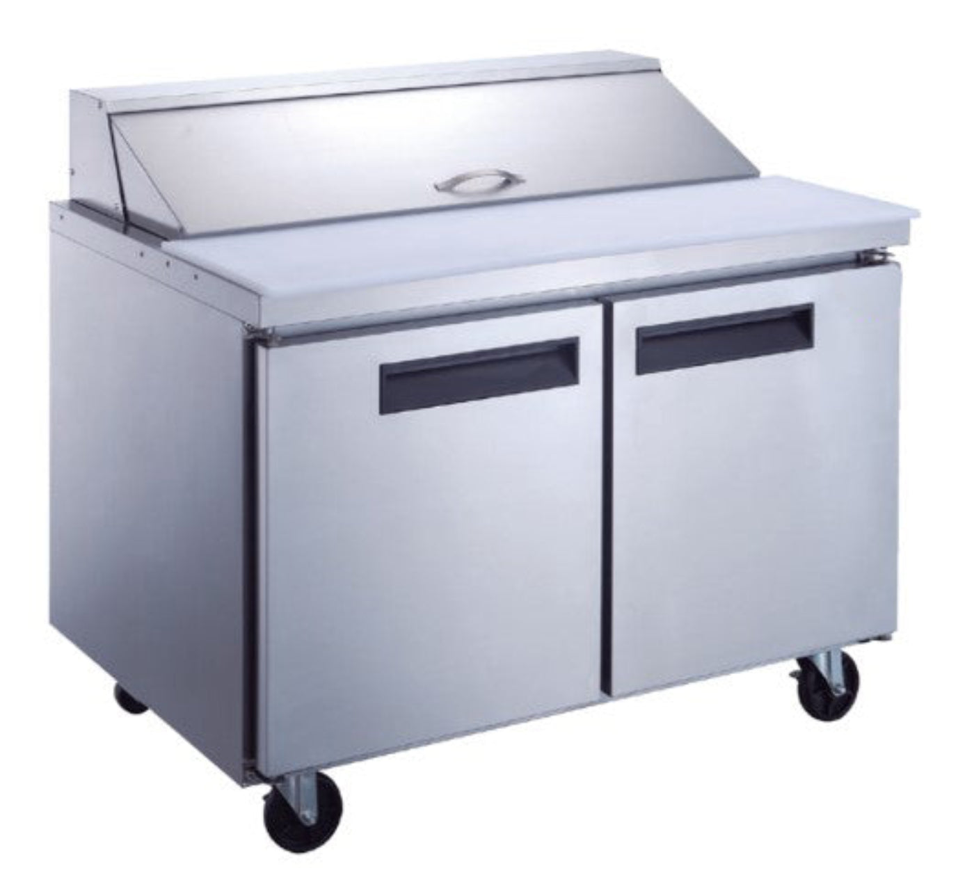 Chef AAA - TSP60 Commercial 60" 16 Pan Salad Sandwich Food Prep Table Refrigerator - TSP60