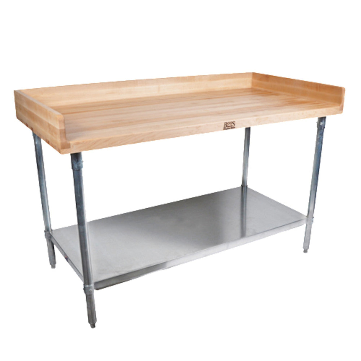 John Boos DSS08 Baker's Top 72" W x 30" D Work Table - JBDSS08
