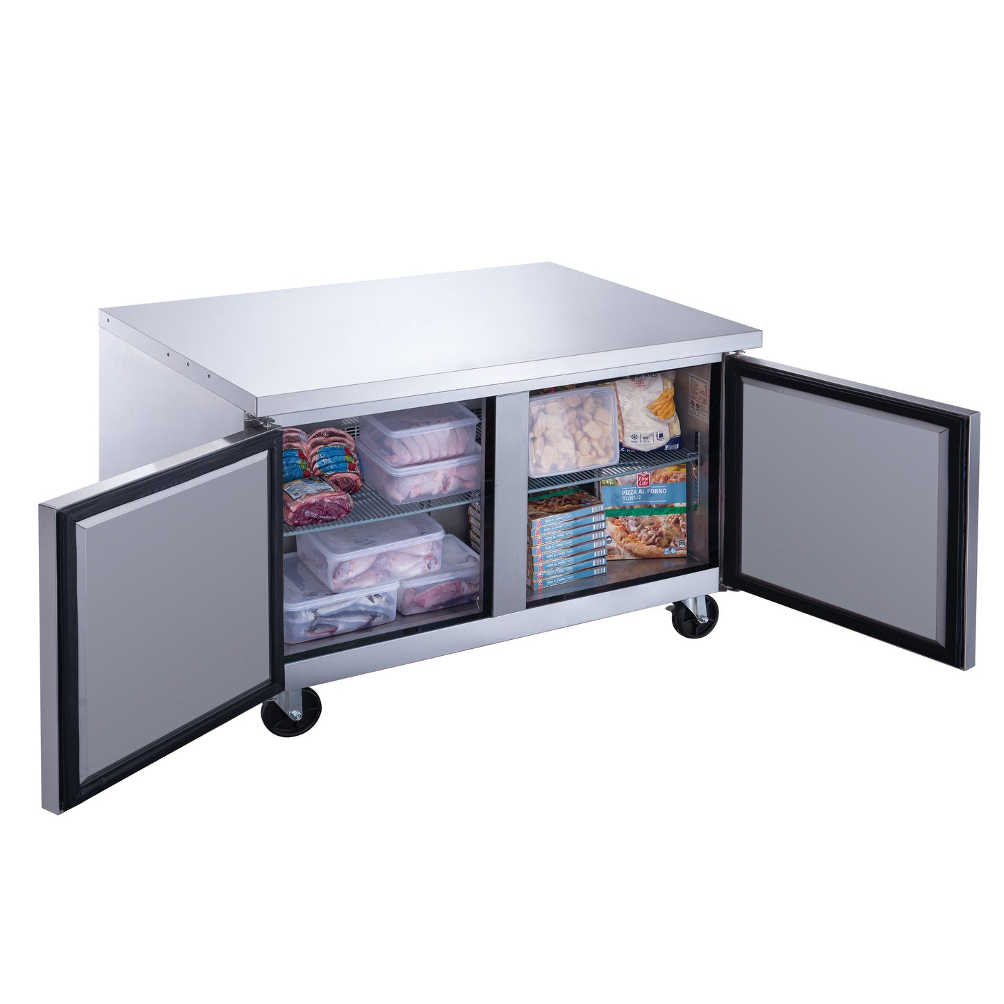 Chef AAA - Commercial 48" Undercounter Worktop Refrigerator 12.2 cu.ft. NSF - TUC48R