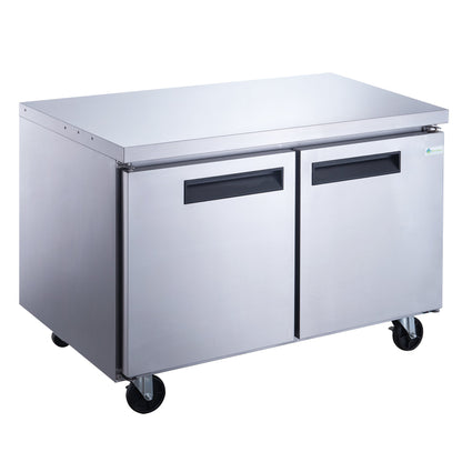 Chef AAA - Commercial 48" Undercounter Worktop Refrigerator 12.2 cu.ft. NSF - TUC48R