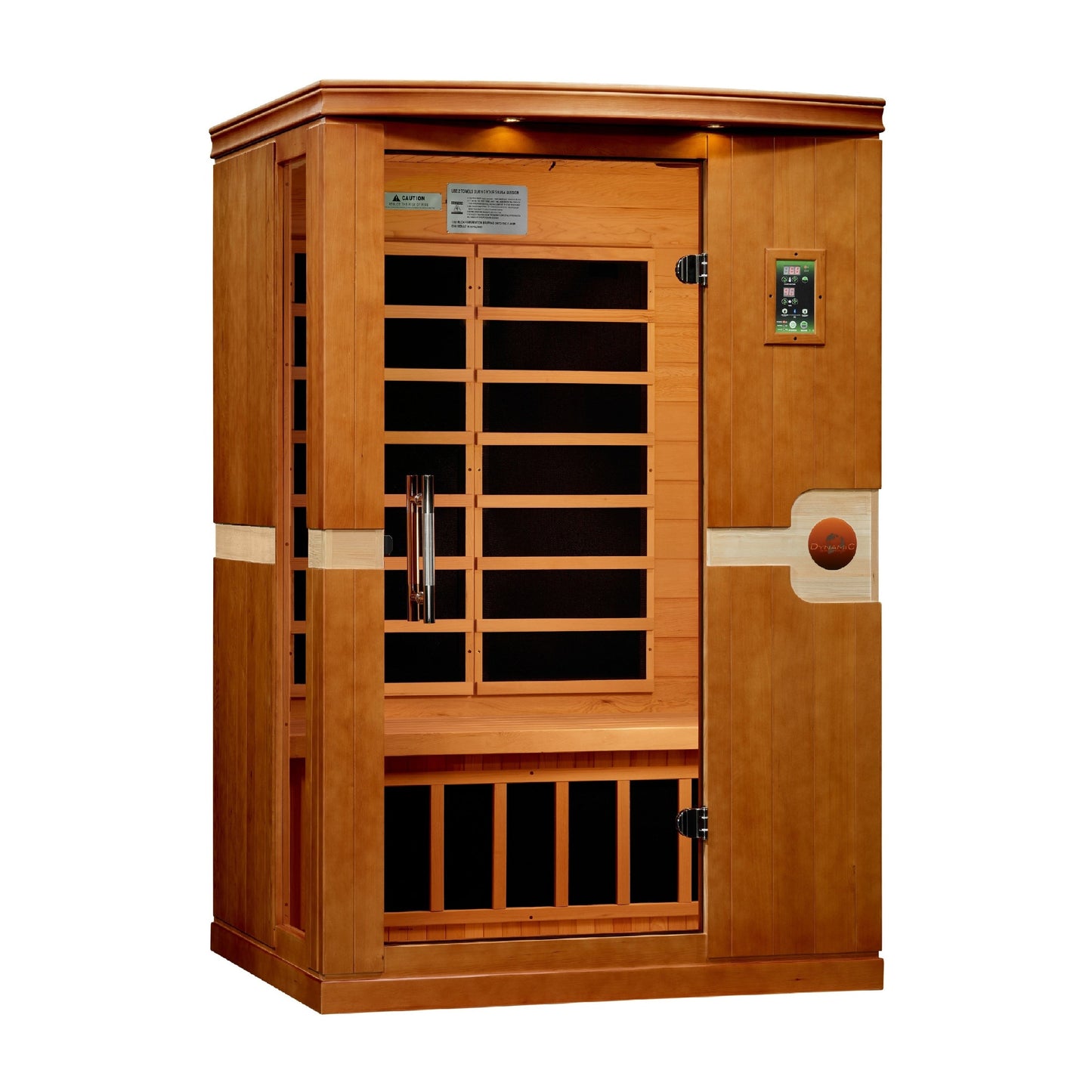 Golden Designs  2 Person Low EMF Far IR Sauna  - DYN-6210-01