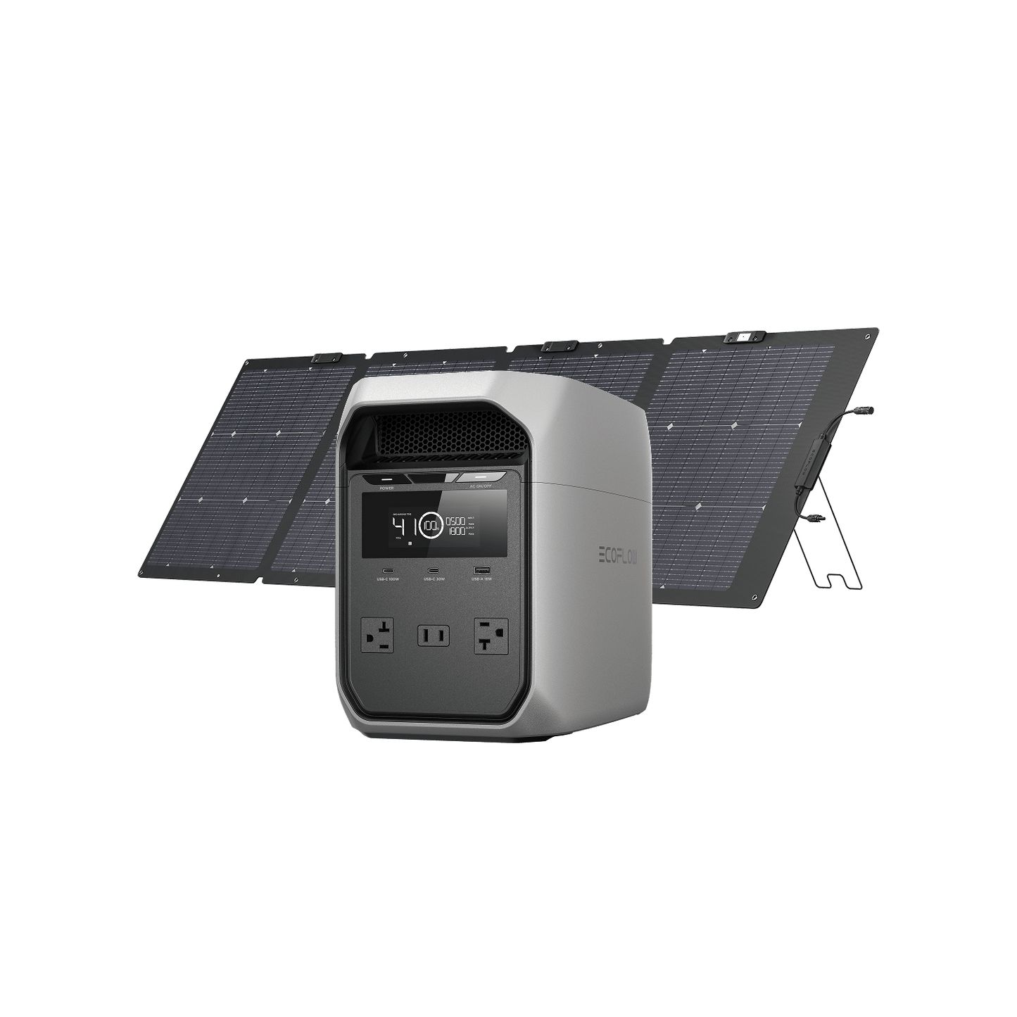 EcoFlow DELTA 3 Classic Portable Power Station (1024Wh) - D3C-100RIGID-2