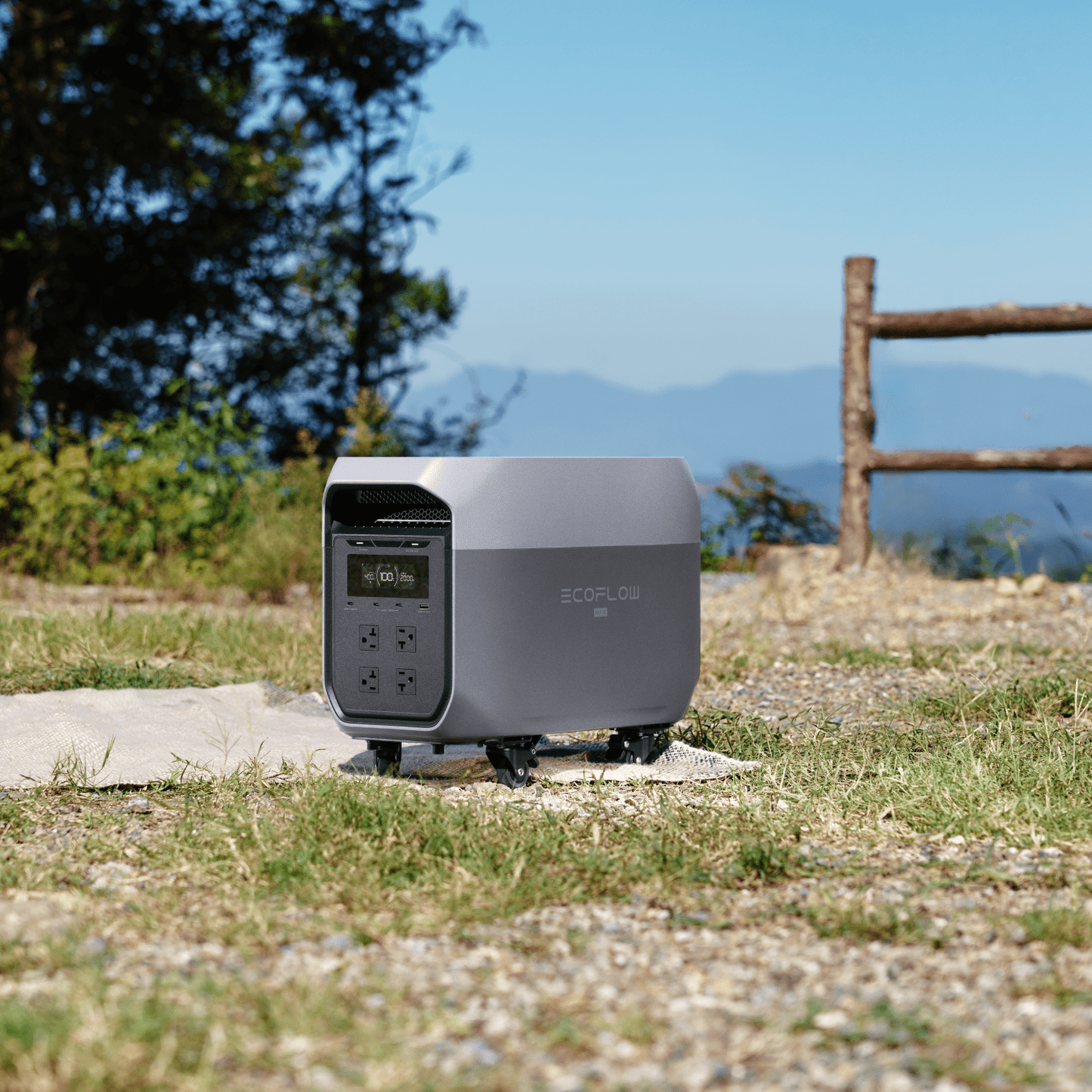 EcoFlow DELTA 3 Max Series Portable Power Station (2048Wh) - EFD3M-G-US