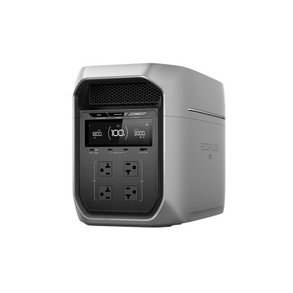 EcoFlow DELTA 3 Max Series Portable Power Station (2048Wh) - EFD3M-G-US