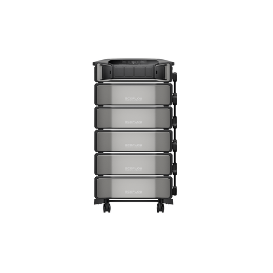 EcoFlow DELTA Pro Ultra + 4 × DELTA Pro Ultra Extra Battery (1 × Inverter + 5 × Batteries) - DPU-EB-4