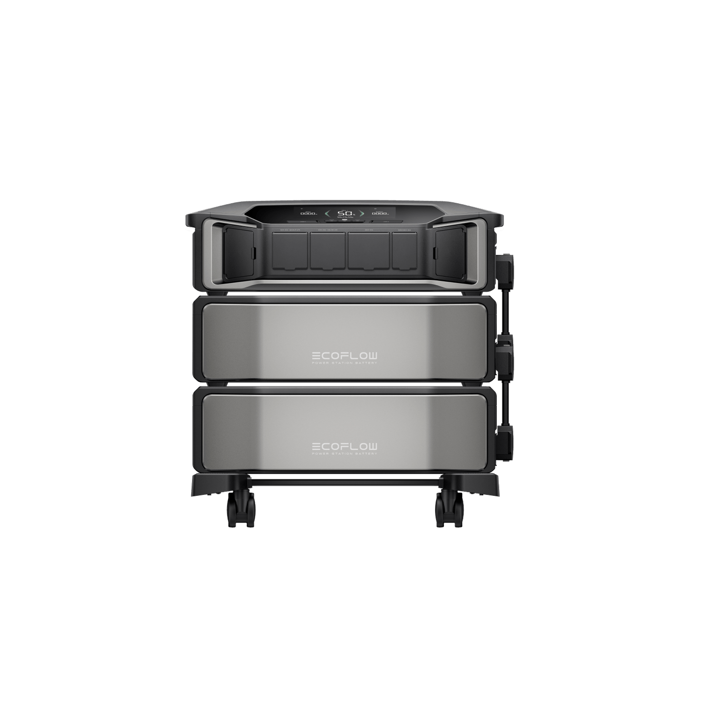 EcoFlow DELTA Pro Ultra + DELTA Pro Ultra Extra Battery (1 × Inverter + 2 × Batteries) - DPU-EB