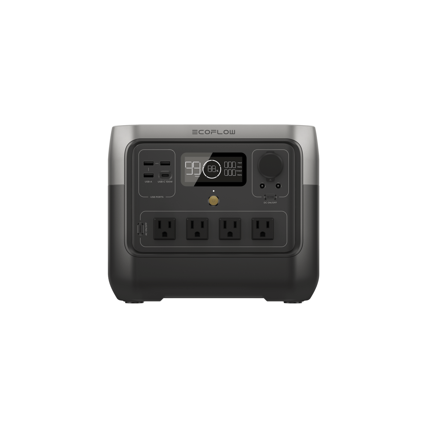 EcoFlow RIVER 2 Pro Portable Power Station - ZMR620-B-US