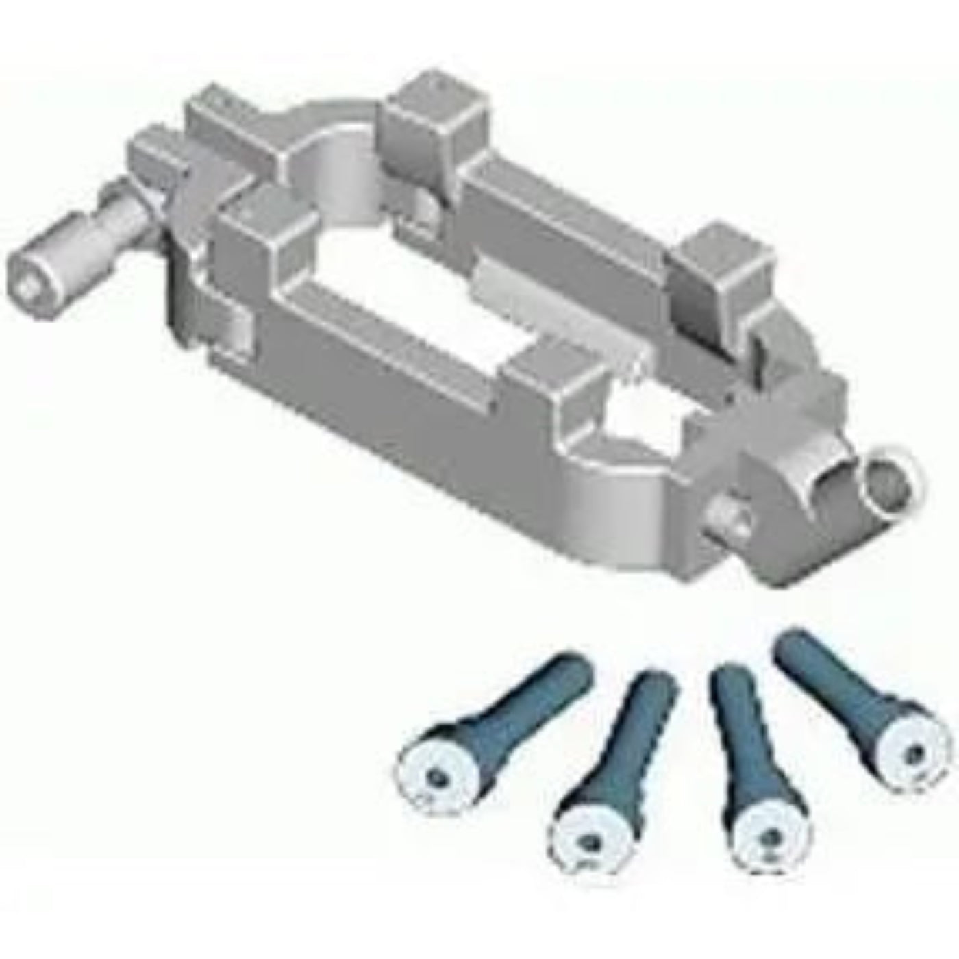 Edan Linear Array Transducer L763UA Needle Guide Bracket - EDN-12-01-102899