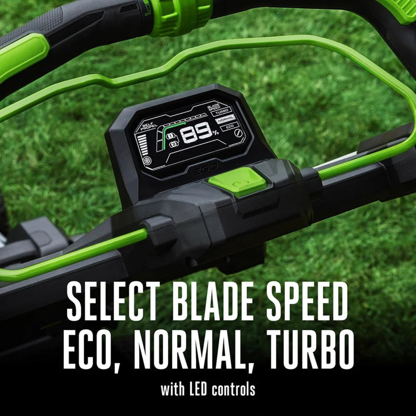 Ego Power+  22'' Super Composite Mower with Peak Power Includes Select Cut and Touch Drive Self-Propelled Systems with (2) 6Ah Batteries and Dual Port Charger - LM2244SP-2